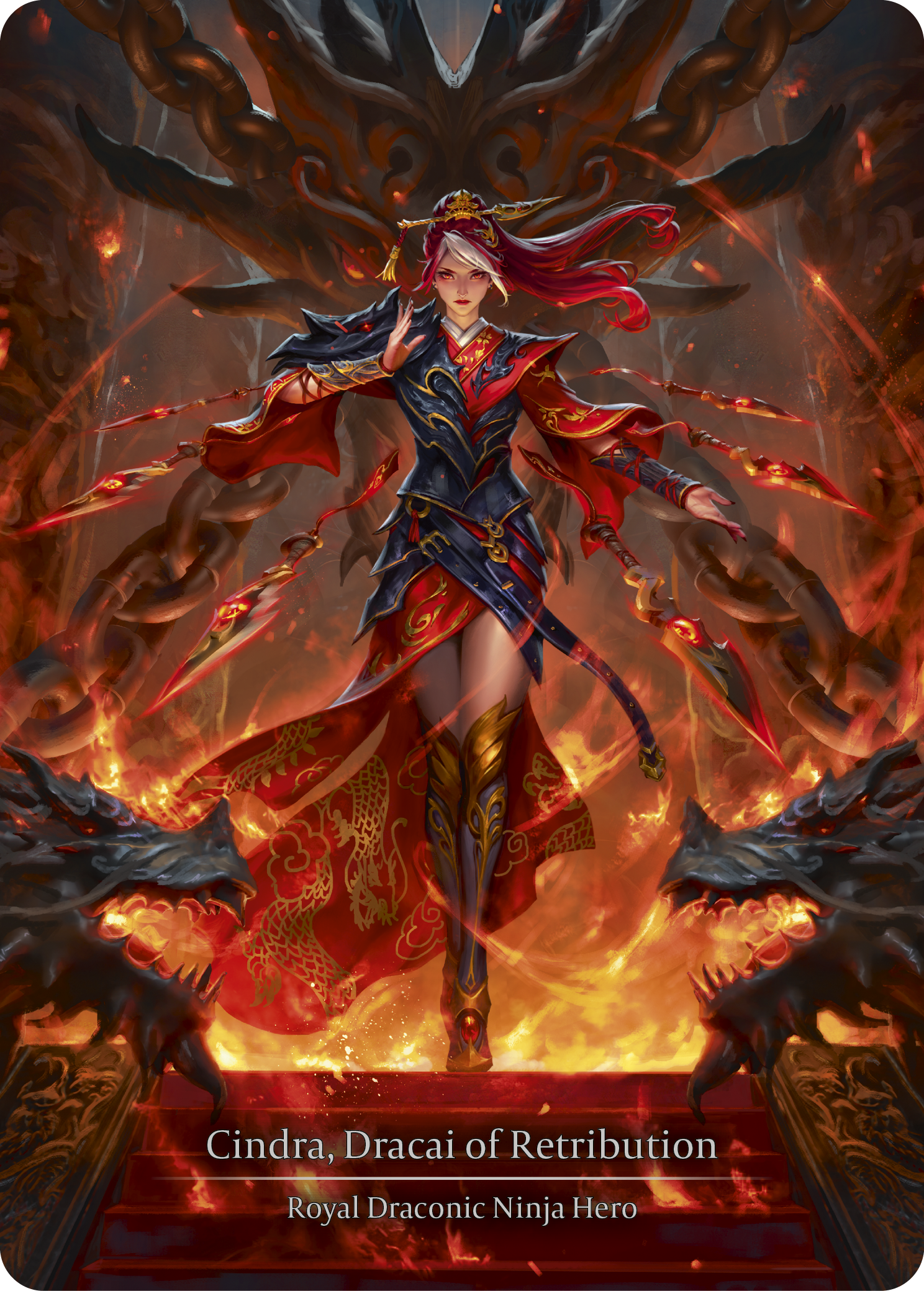 Cindra, Dracai of Retribution | Marvel [Marvel Cold Foil Cindra, Dracai of Retribution | Marvel [Marvel Cold Foil