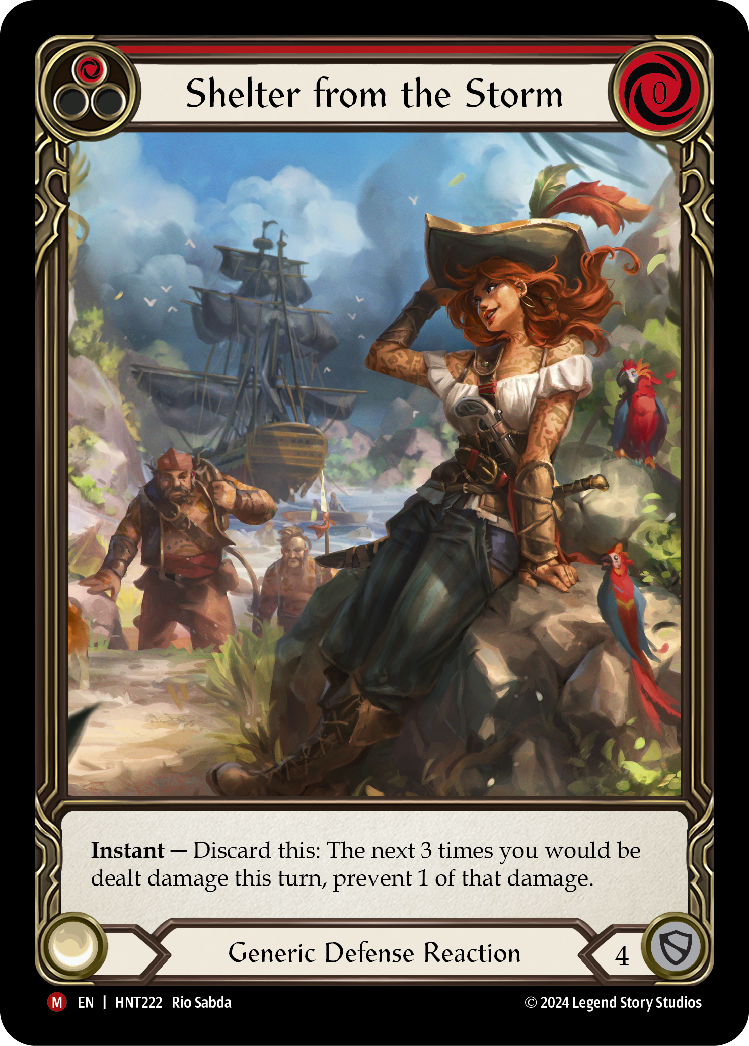 Shelter from the Storm - The Hunted - Flesh & Blood TCG