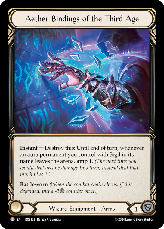その他 FaBAether Bindings of the Third Age CF Aether Bindings of the Third Age | Legendary [Cold Foil