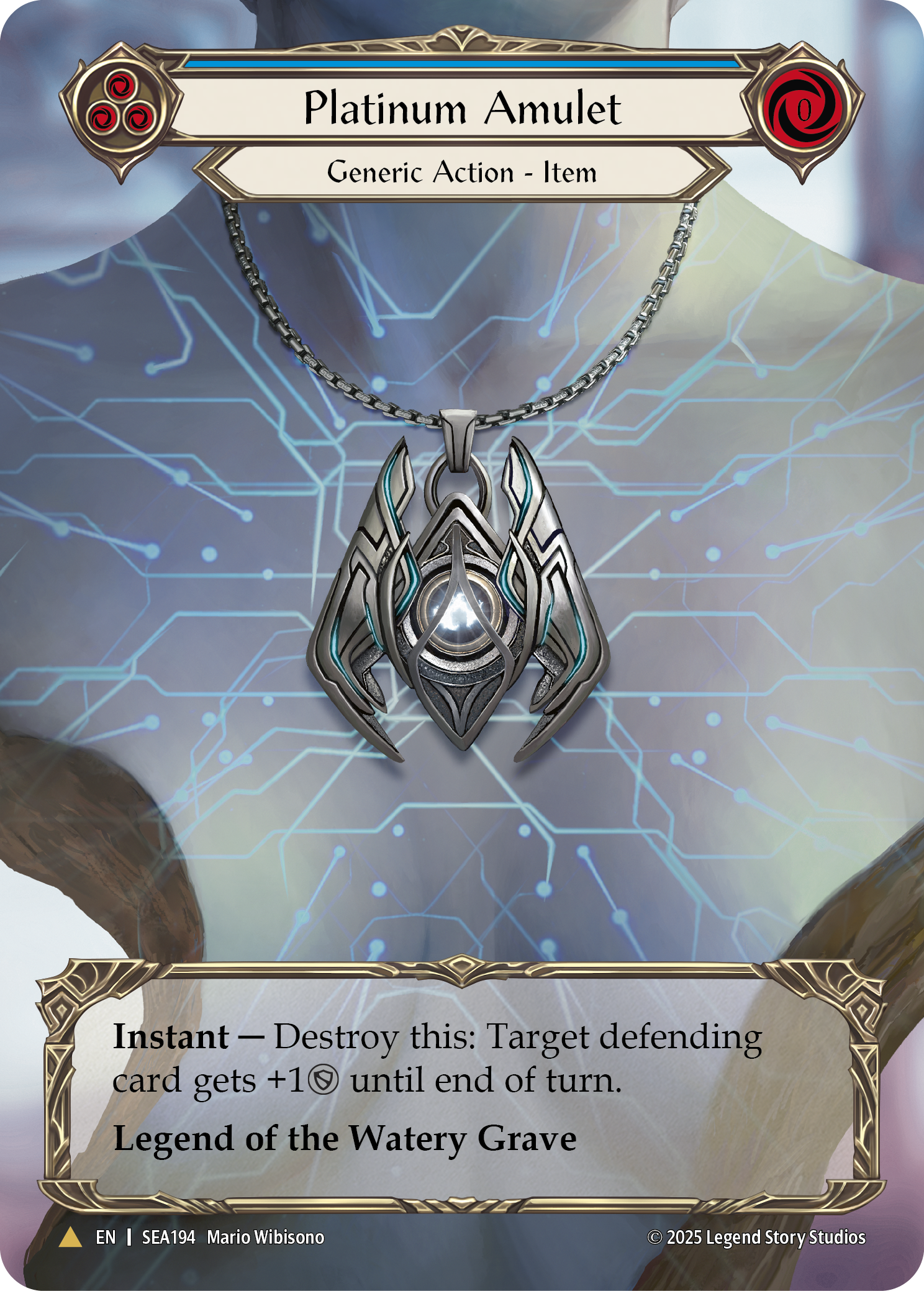 その他 flesh and blood Platinum Amulet marvel Platinum Amulet | Marvel [Cold Foil] – Fabarmory.com