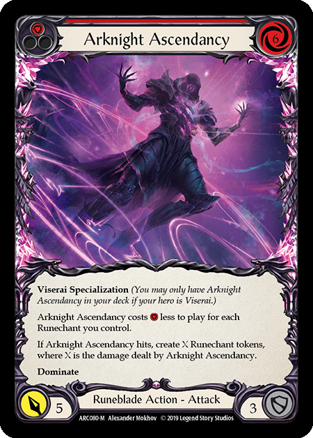 Arknight Ascendancy | Majestic [Rainbow Foil] - 1st Edition
