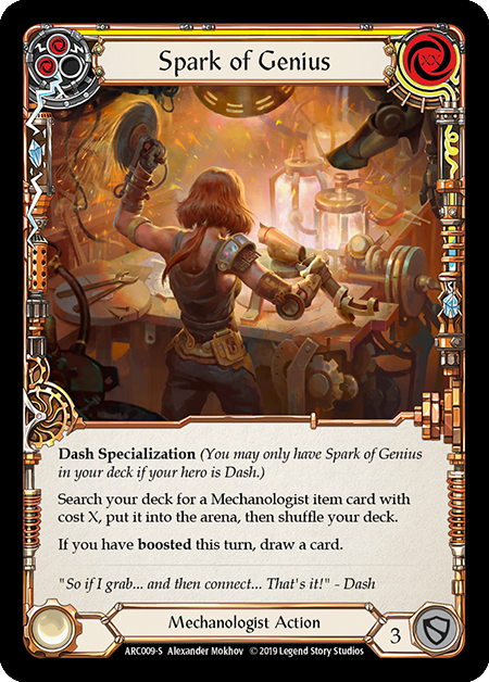 Spark of Genius | Super Rare [Rainbow Foil]