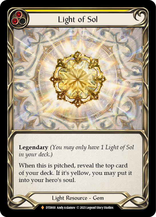Light of Sol | Fabled [Cold Foil] – Fabarmory.com