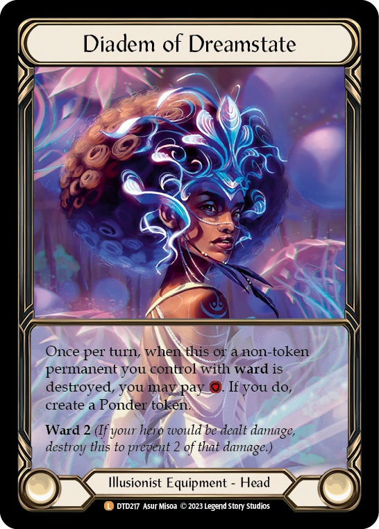 Diadem of Dreamstate Cold Foil 1枚 Diadem of Dreamstate | Legendary [Cold Foil] – Fabarmory.com