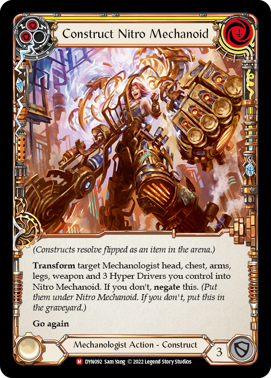 Construct Nitro Mechanoid // Nitro Mechanoid | Majestic [Rainbow