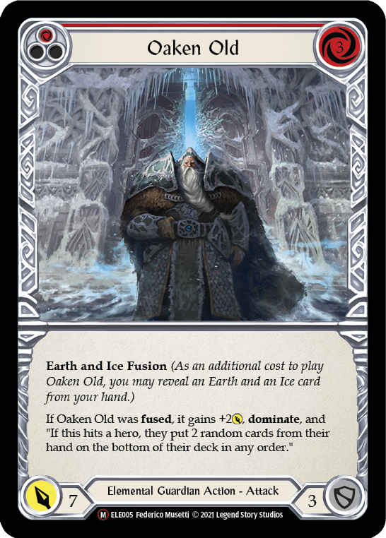 mtg fusion cards Oaken Old | Majestic