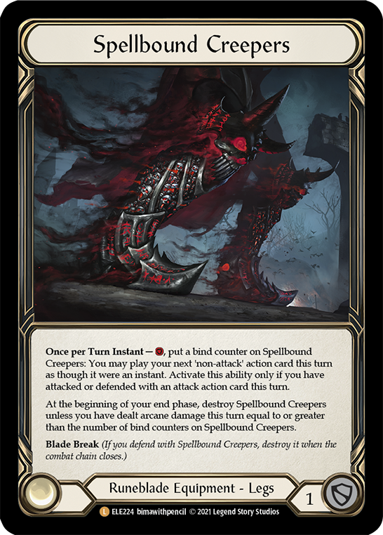 Spellbound Creepers | Legendary [Cold Foil] - First Edition