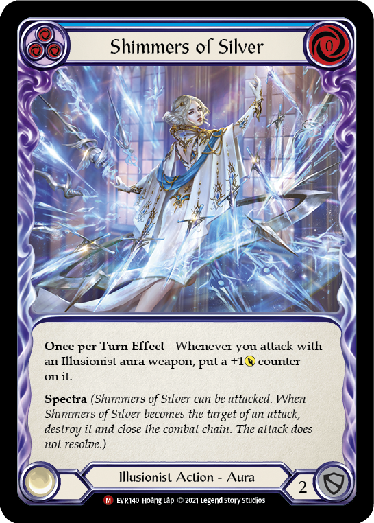 Shimmers of Silver | Majestic [Rainbow Foil] - First Edition