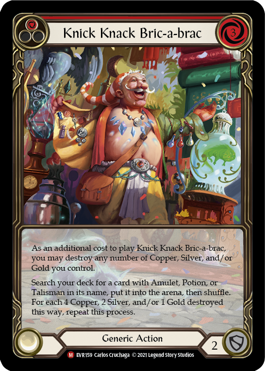 Knick Knack Bric-a-brac | Majestic [Rainbow Foil Extended Art] - First Edition