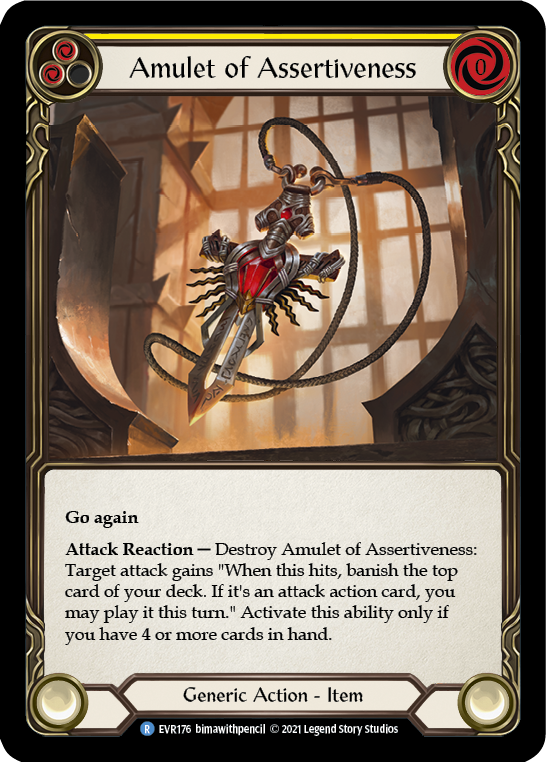 Amulet of Assertiveness | Rare