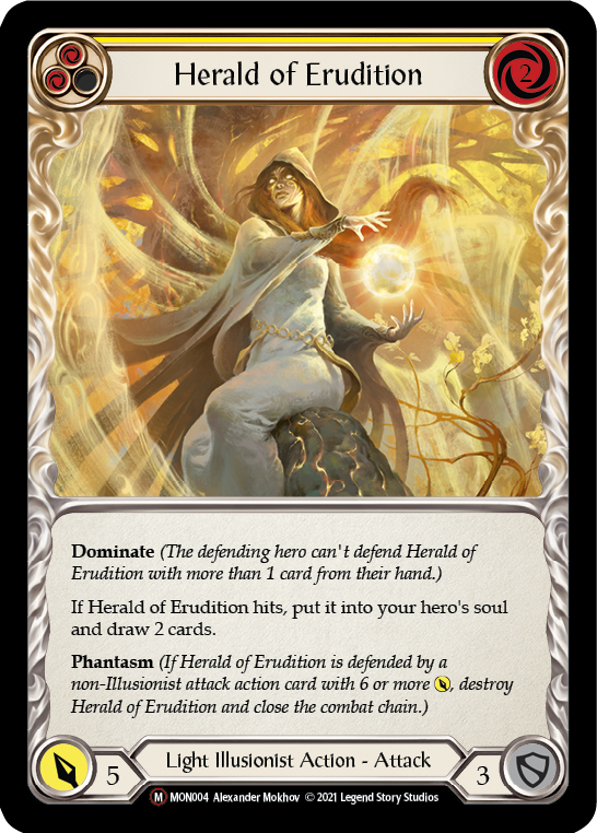 Herald of Erudition | Majestic [Rainbow Foil] - Unlimited