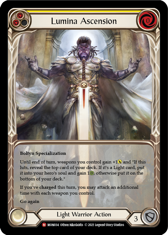 Lumina Ascension | Majestic  [Rainbow Foil Extended Art] - First Edition