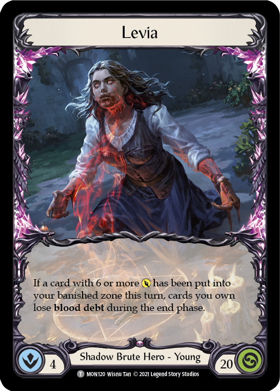 flesh and blood token cards Levia | Token
