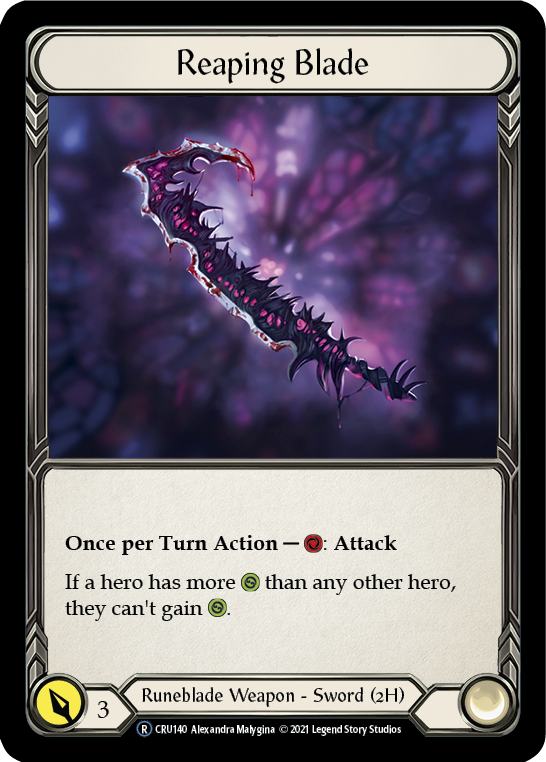 Reaping Blade | Rare - Unlimited – Fabarmory.com
