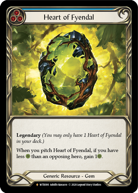 Heart of Fyendal | Fabled [Rainbow Foil] - Unlimited