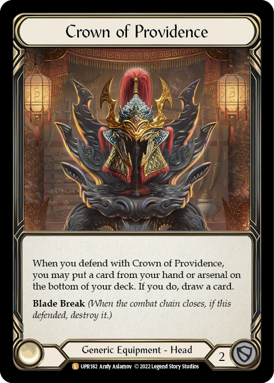 Crown of Providence | Legendary [Rainbow Foil] – Fabarmory.com