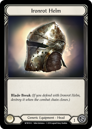 Ironrot Helm | Common [Cold Foil] - Alpha Print
