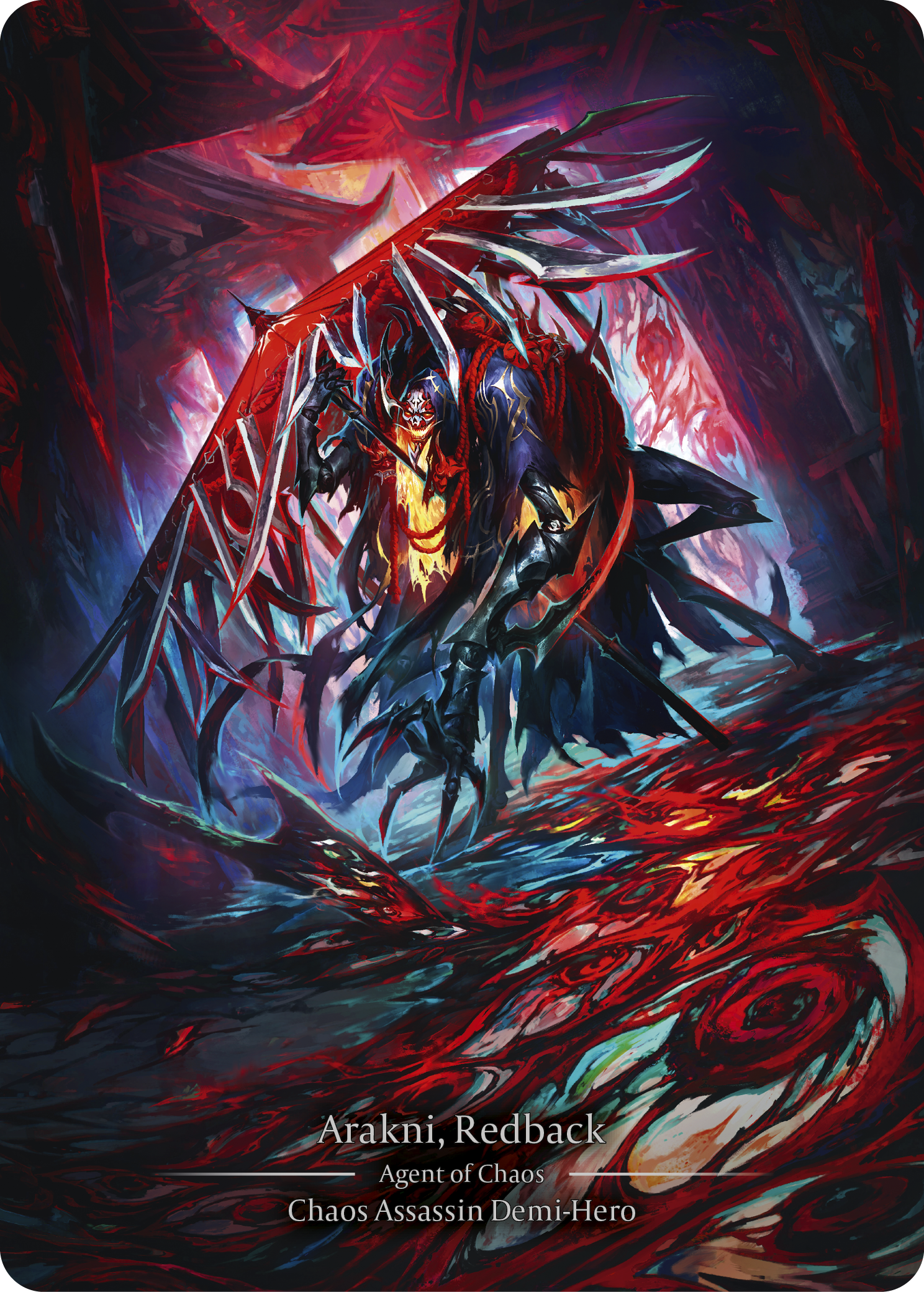 赤背蜘蛛のアラクニ/Arakni, Redback アーティストプルーフ FAB The Hunted – Tagged 