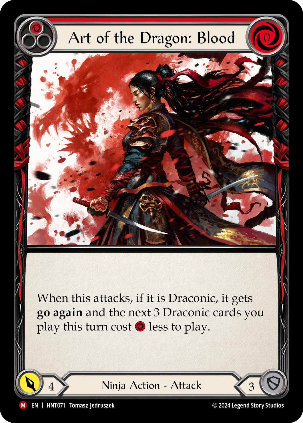 Art of the Dragon: Blood | Majestic [Rainbow Foil]