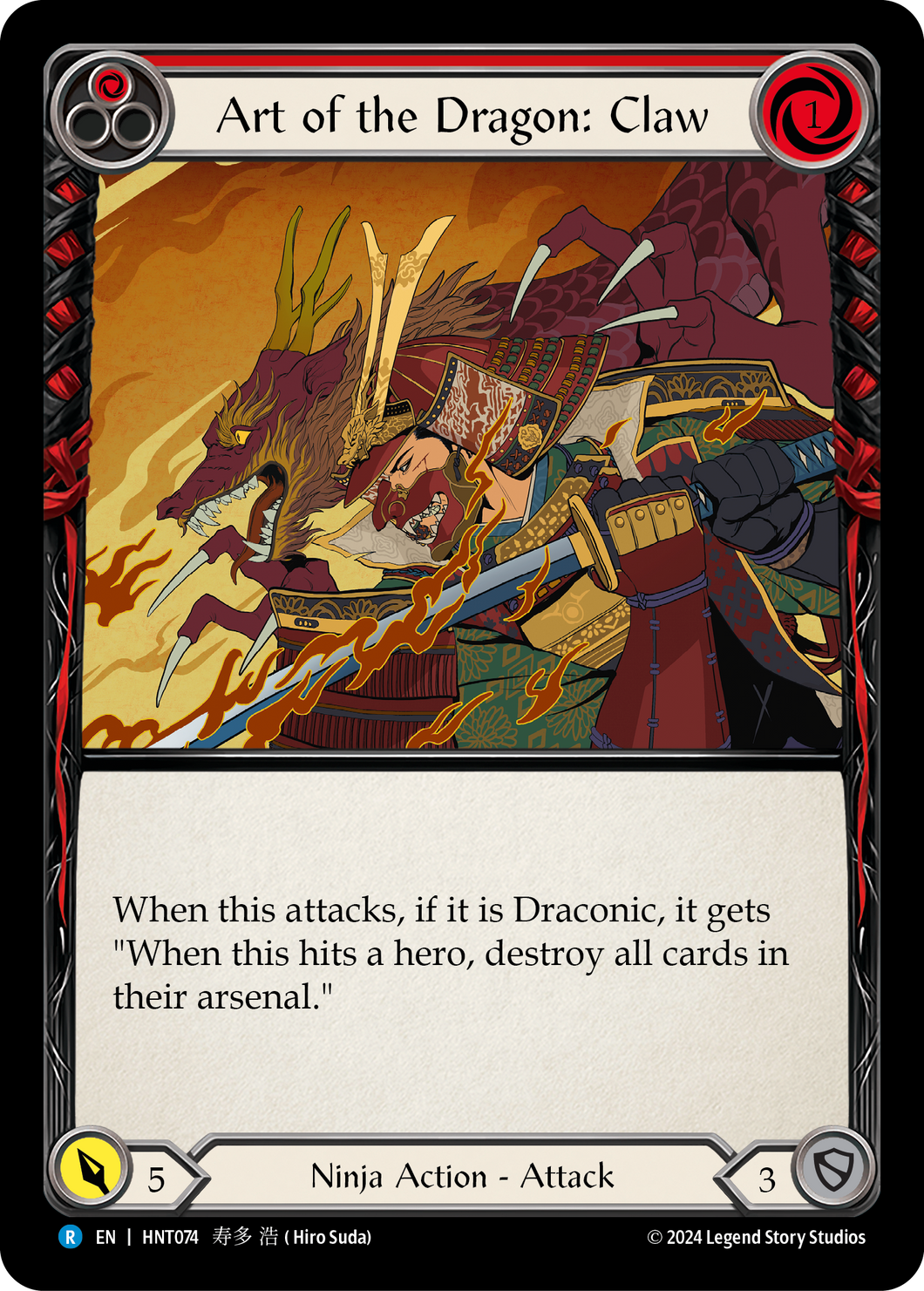 Art of the Dragon: Claw (Red) | Rare