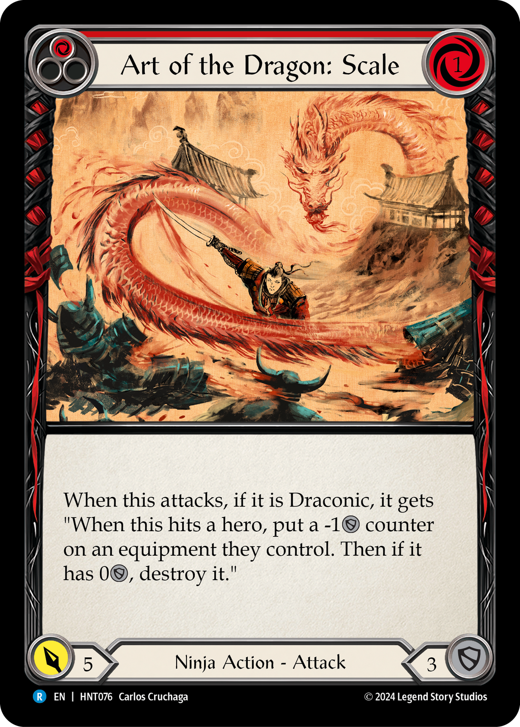 Art of the Dragon: Scale (Red) | Rare