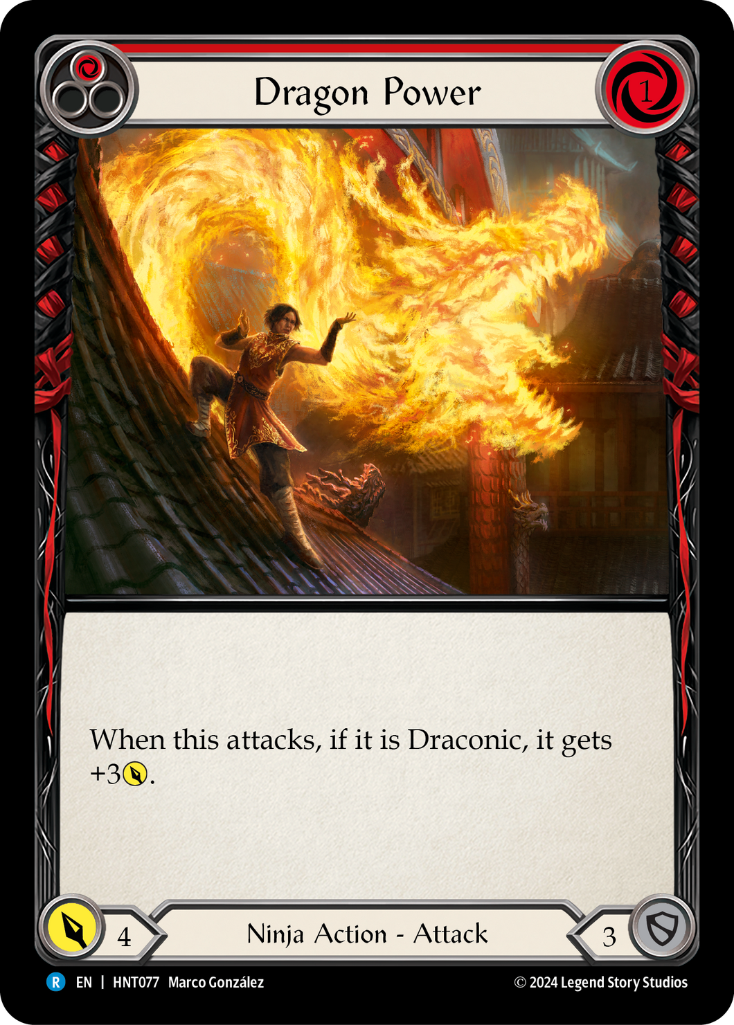 Dragon Power (Red) | Rare [Rainbow Foil]