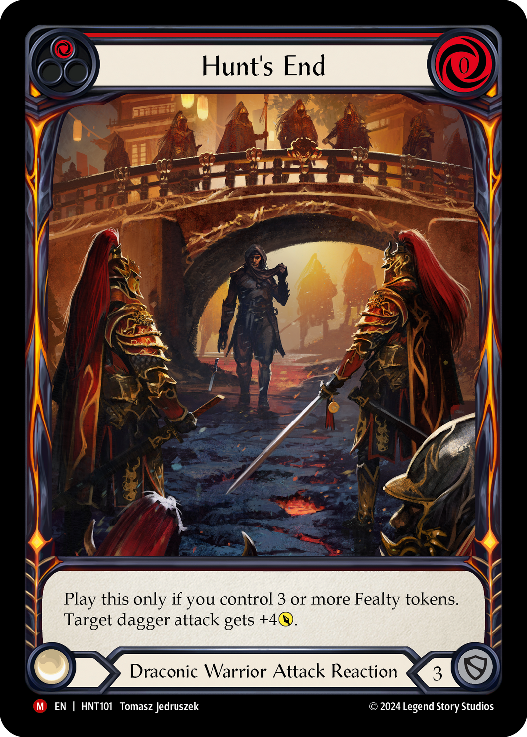 Hunt's End | Majestic [Extended Art Rainbow Foil]