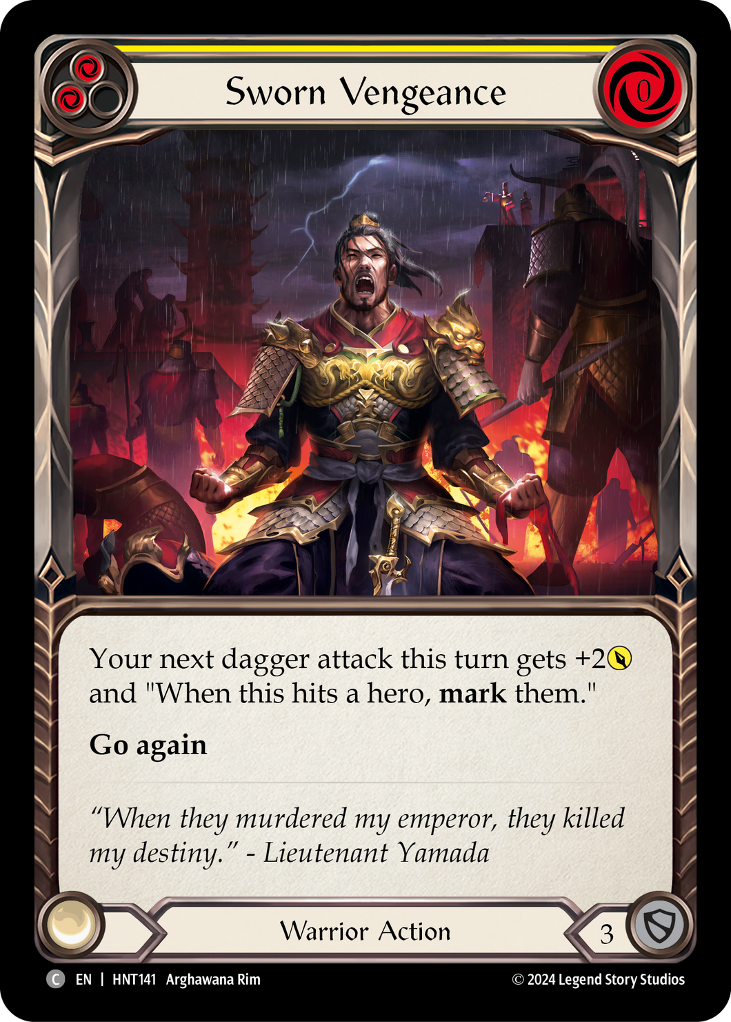 Sworn Vengeance (Yellow) | Common