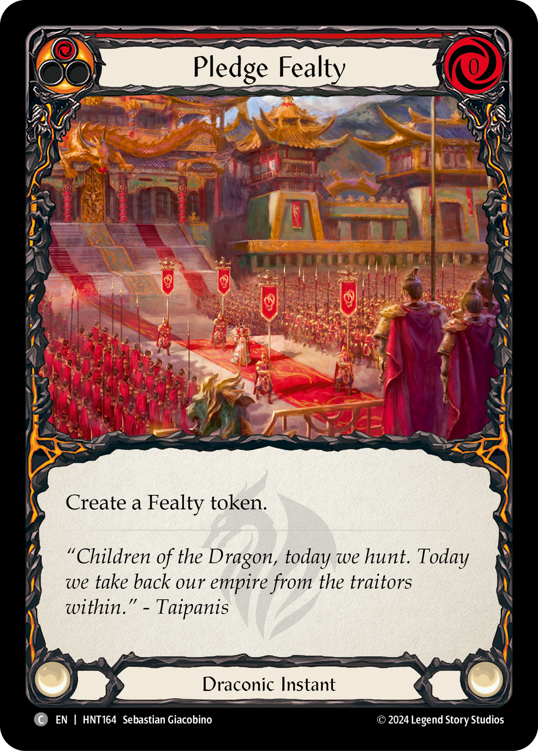 Pledge Fealty (Red) | Common