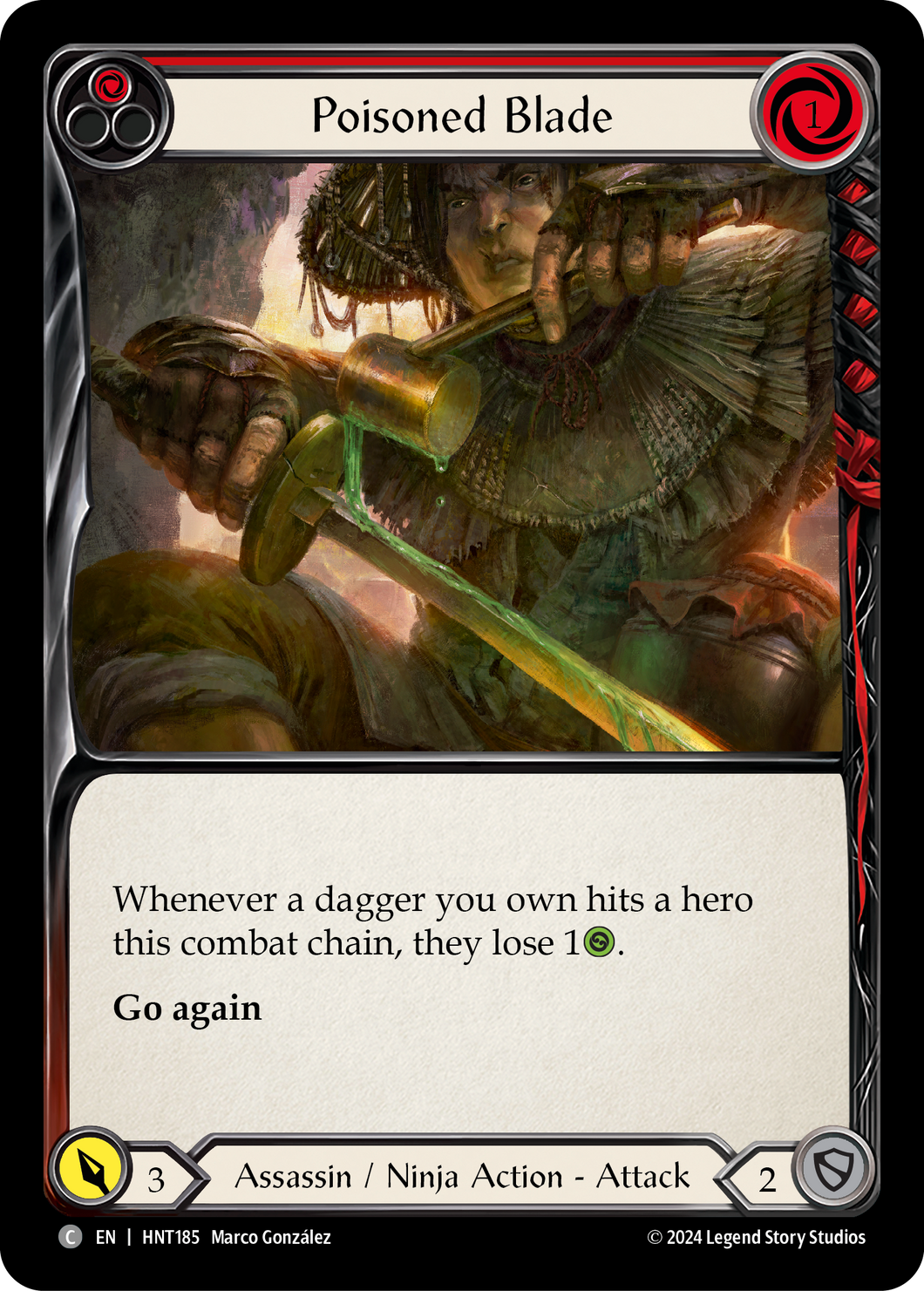 Poisoned Blade (Red) | Common