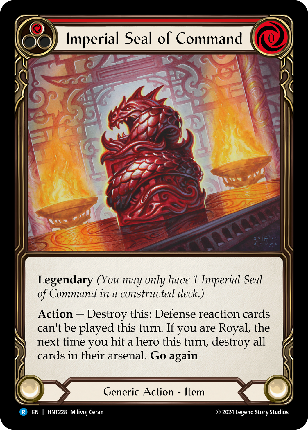 Imperial Seal of Command (Red) | Rare