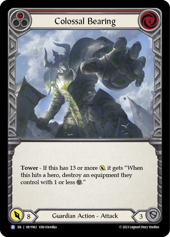Colossal Bearing | Rare [Rainbow Foil]