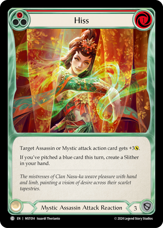 Hiss (Red) | Common [Rainbow Foil]