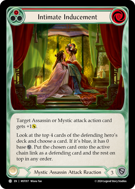Intimate Inducement (Red) | Common [Rainbow Foil]