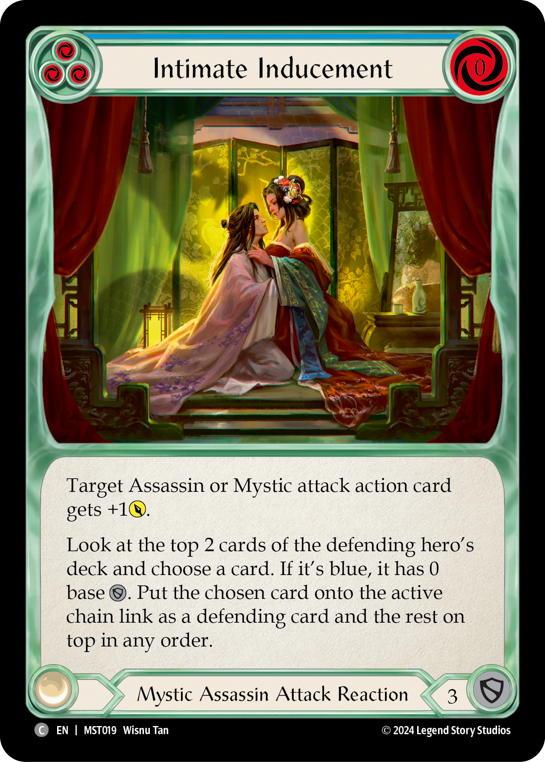 Intimate Inducement (Blue) | Common [Rainbow Foil]