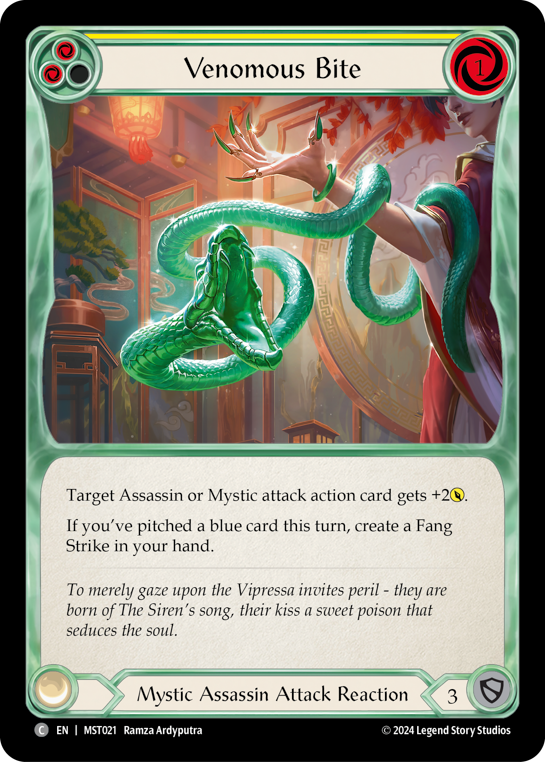Venomous Bite (Yellow) | Common