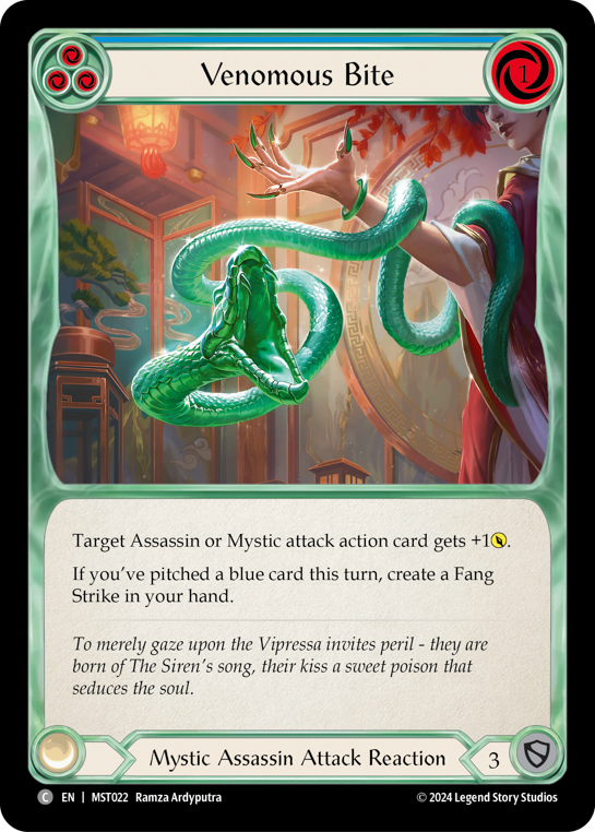 Venomous Bite (Blue) | Common