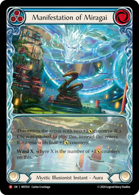 Manifestation of Miragai | Majestic [Extended Art Rainbow Foil]