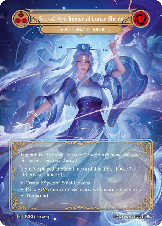 Sacred Art: Immortal Lunar Shrine // Inner Chi | Marvel [Cold Foil]