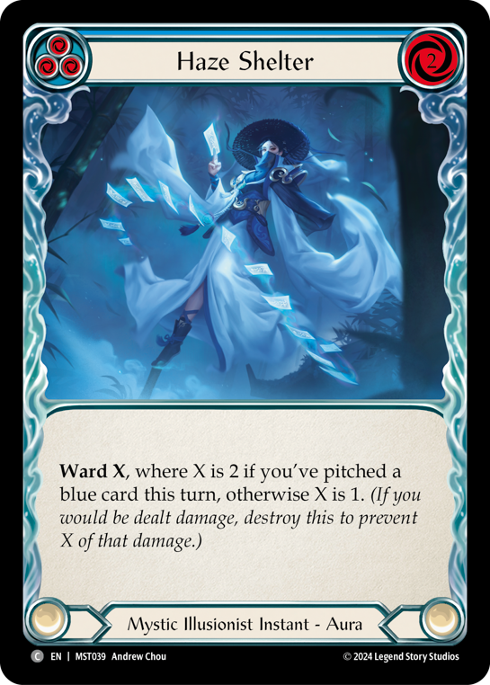 Haze Shelter (Blue) | Common [Rainbow Foil]