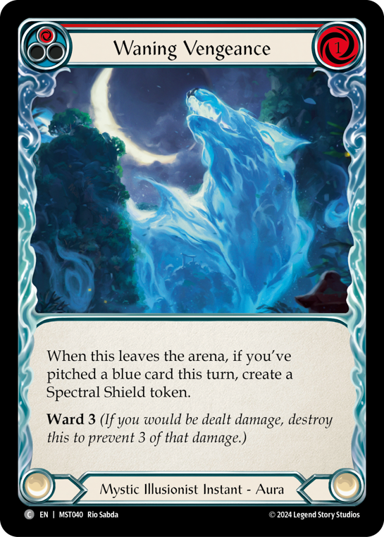 Waning Vengeance (Red) | Common