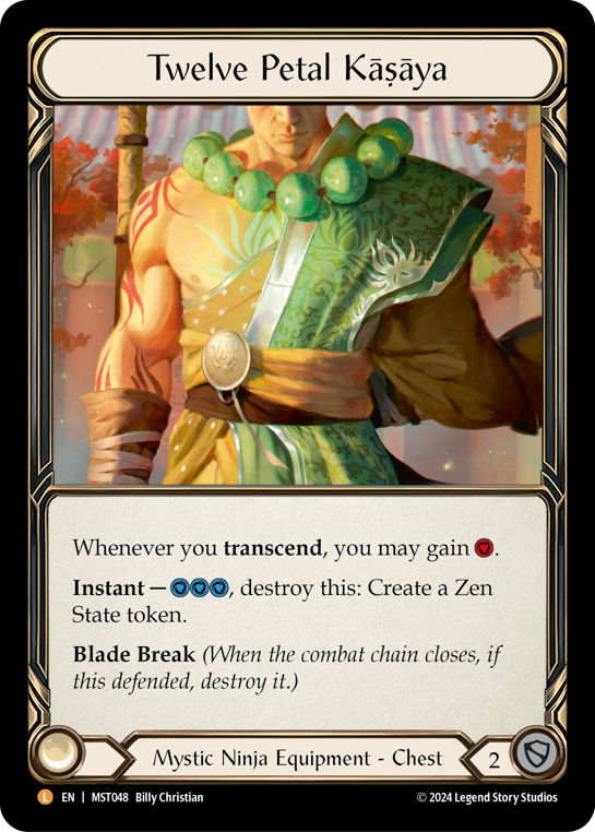 Twelve Petal Kāṣāya | Legendary [Rainbow Foil]