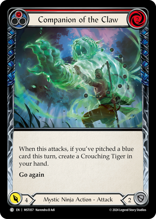 Companion of the Claw (Red) | Common