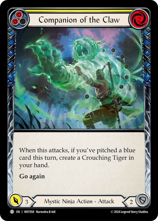 Companion of the Claw (Yellow) | Common