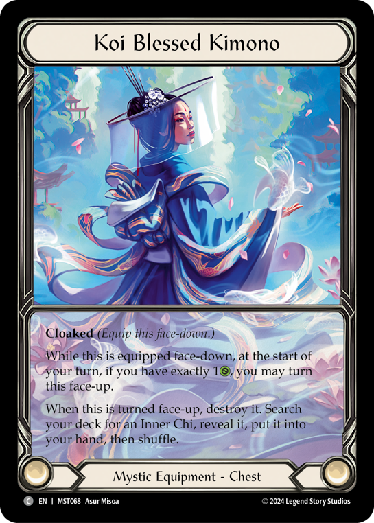 Koi Blessed Kimono | Common [Cold Foil]