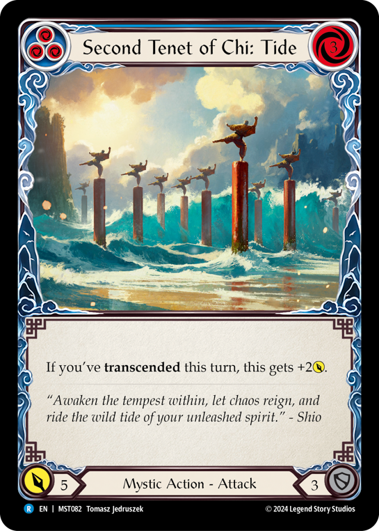 Second Tenet of Chi: Tide  | Rare [Rainbow Foil]