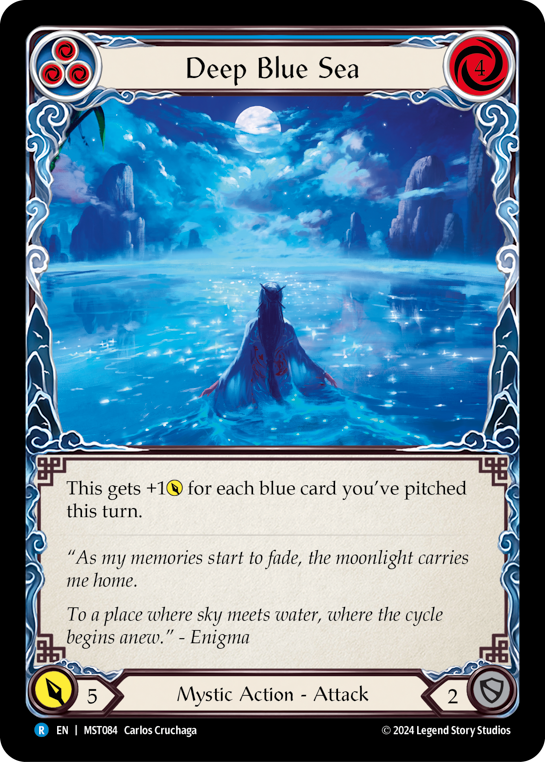 Deep Blue Sea  | Rare [Rainbow Foil]