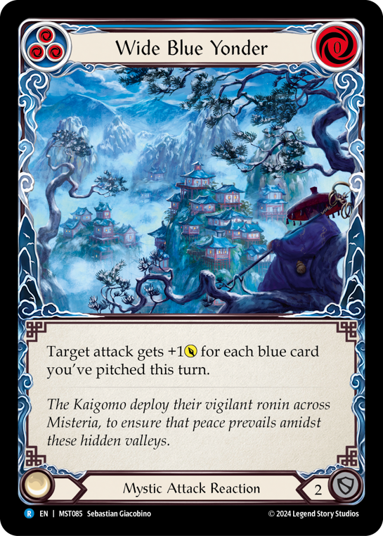 Wide Blue Yonder  | Rare [Rainbow Foil]