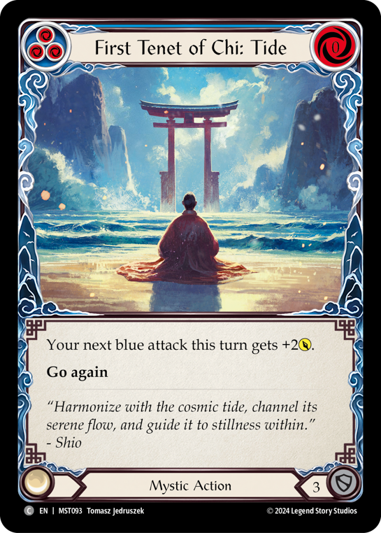 First Tenet of Chi: Tide  | Common [Rainbow Foil]