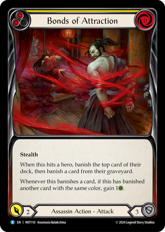 Bonds of Attraction (Yellow) | Rare [Rainbow Foil]